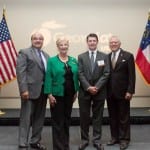 ServiceCentral CEO Steve Teel & EVP Darrell Morales are pictured with Georgia Governor Nathan Deal and First Lady Sandra Deal.