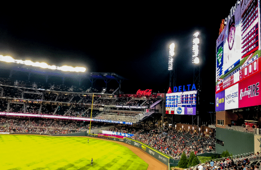 atlanta 3 baseball game company culture event