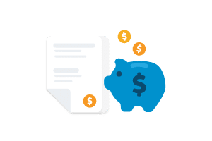 illustration of savings on warranty overhead costs