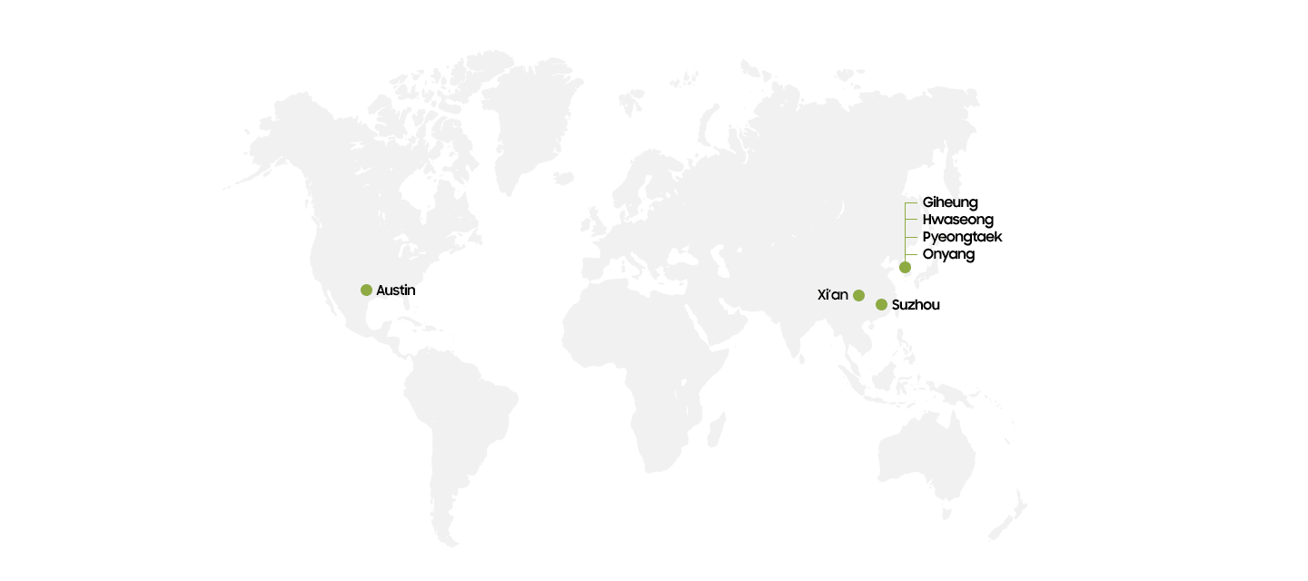 Global manufacturing map