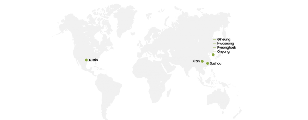 Global manufacturing map