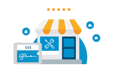 Products - RepairQ illustration of independent repair shop management provided by RepairQ