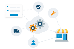ServiceNetwork - Network Hub illustration of ServiceNetwork's "Network Hub"